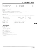 Предварительный просмотр 112 страницы Honda TG50 Gyro Service Manual