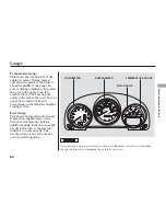 Предварительный просмотр 67 страницы Honda TL 2006 Owner'S Manual