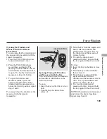 Предварительный просмотр 110 страницы Honda TL 2006 Owner'S Manual