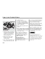 Предварительный просмотр 223 страницы Honda TL 2006 Owner'S Manual