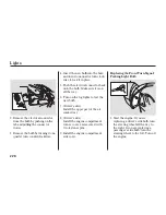 Предварительный просмотр 229 страницы Honda TL 2006 Owner'S Manual