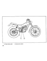 Предварительный просмотр 36 страницы Honda TLR250 Owner'S Manual