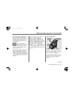 Предварительный просмотр 64 страницы Honda tourer Owner'S Manual