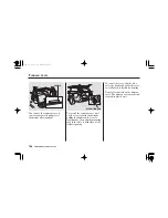 Предварительный просмотр 167 страницы Honda tourer Owner'S Manual