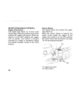 Предварительный просмотр 38 страницы Honda Transalp XL600V Owner'S Manual