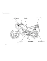 Предварительный просмотр 228 страницы Honda Transalp XL600V Owner'S Manual