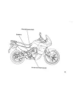 Предварительный просмотр 229 страницы Honda Transalp XL600V Owner'S Manual