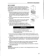 Предварительный просмотр 29 страницы Honda TruGear HRC7113 Owner'S Manual