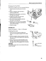 Предварительный просмотр 31 страницы Honda TruGear HRC7113 Owner'S Manual