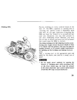 Preview for 41 page of Honda TRX 250 Ower'S Manual