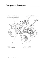 Preview for 22 page of Honda TRX 250EX Sportrax 250EX Owner'S Manual