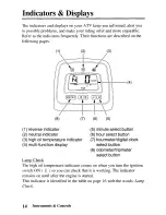 Предварительный просмотр 22 страницы Honda TRX250TE Fourtrax Owner'S Manual