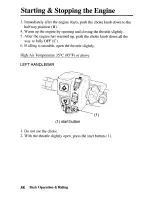 Предварительный просмотр 66 страницы Honda TRX250TE Fourtrax Owner'S Manual