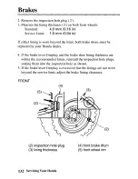 Предварительный просмотр 139 страницы Honda TRX250TE Fourtrax Owner'S Manual