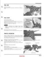 Предварительный просмотр 26 страницы Honda TRX350 FOURTRAX 1986 Service Manual