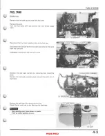 Предварительный просмотр 40 страницы Honda TRX350 FOURTRAX 1986 Service Manual