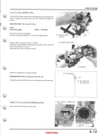 Предварительный просмотр 50 страницы Honda TRX350 FOURTRAX 1986 Service Manual