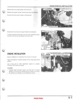 Предварительный просмотр 62 страницы Honda TRX350 FOURTRAX 1986 Service Manual