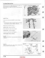 Предварительный просмотр 75 страницы Honda TRX350 FOURTRAX 1986 Service Manual