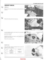 Предварительный просмотр 76 страницы Honda TRX350 FOURTRAX 1986 Service Manual