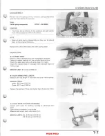 Предварительный просмотр 78 страницы Honda TRX350 FOURTRAX 1986 Service Manual