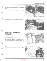 Предварительный просмотр 86 страницы Honda TRX350 FOURTRAX 1986 Service Manual