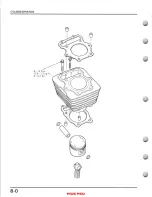 Предварительный просмотр 89 страницы Honda TRX350 FOURTRAX 1986 Service Manual