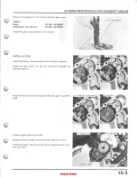 Предварительный просмотр 126 страницы Honda TRX350 FOURTRAX 1986 Service Manual