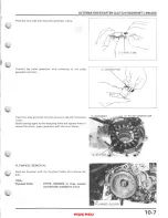 Предварительный просмотр 130 страницы Honda TRX350 FOURTRAX 1986 Service Manual