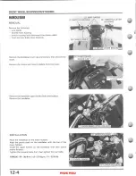 Предварительный просмотр 169 страницы Honda TRX350 FOURTRAX 1986 Service Manual