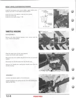 Предварительный просмотр 171 страницы Honda TRX350 FOURTRAX 1986 Service Manual