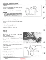 Предварительный просмотр 177 страницы Honda TRX350 FOURTRAX 1986 Service Manual