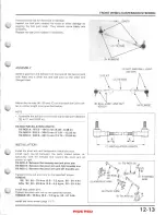 Предварительный просмотр 178 страницы Honda TRX350 FOURTRAX 1986 Service Manual