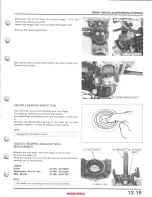 Предварительный просмотр 180 страницы Honda TRX350 FOURTRAX 1986 Service Manual