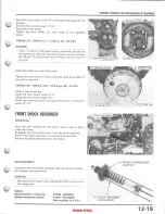 Предварительный просмотр 184 страницы Honda TRX350 FOURTRAX 1986 Service Manual