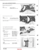 Предварительный просмотр 187 страницы Honda TRX350 FOURTRAX 1986 Service Manual