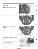 Предварительный просмотр 203 страницы Honda TRX350 FOURTRAX 1986 Service Manual