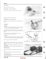 Предварительный просмотр 205 страницы Honda TRX350 FOURTRAX 1986 Service Manual