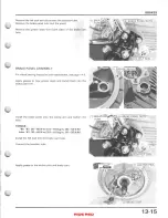 Предварительный просмотр 208 страницы Honda TRX350 FOURTRAX 1986 Service Manual