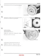 Предварительный просмотр 210 страницы Honda TRX350 FOURTRAX 1986 Service Manual