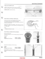 Предварительный просмотр 218 страницы Honda TRX350 FOURTRAX 1986 Service Manual