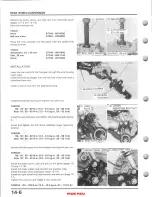 Предварительный просмотр 219 страницы Honda TRX350 FOURTRAX 1986 Service Manual