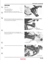 Предварительный просмотр 222 страницы Honda TRX350 FOURTRAX 1986 Service Manual