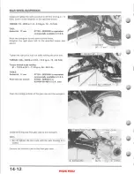 Предварительный просмотр 225 страницы Honda TRX350 FOURTRAX 1986 Service Manual