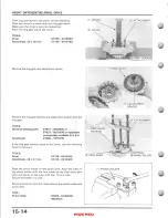 Предварительный просмотр 241 страницы Honda TRX350 FOURTRAX 1986 Service Manual