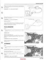 Предварительный просмотр 262 страницы Honda TRX350 FOURTRAX 1986 Service Manual