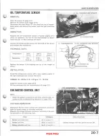 Предварительный просмотр 286 страницы Honda TRX350 FOURTRAX 1986 Service Manual