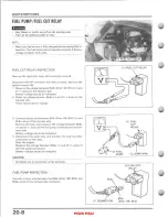 Предварительный просмотр 287 страницы Honda TRX350 FOURTRAX 1986 Service Manual