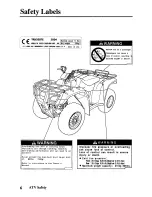 Preview for 15 page of Honda TRX350TE Fourtrax 350 ES Owner'S Manual