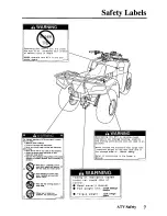 Preview for 16 page of Honda TRX350TE Fourtrax 350 ES Owner'S Manual